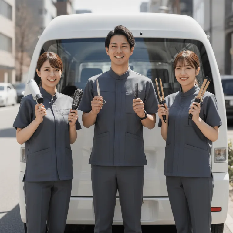 高級美容室 のチーム: 上越市
